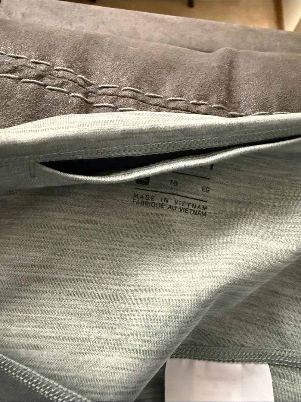 Nike Sage Green Seamless Workout Leggings